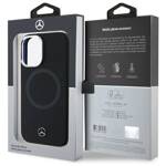 Mercedes MEHMP16S23SUTTK iPhone 16 6.1"   czarny/black hardcase Silicone Tonal Logo MagSafe