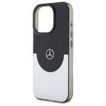 Mercedes MEHMP16X23HBIGK iPhone 16 Pro    Max 6.9" czarny srebrny/black silver hardcase Doubel Layer BiColor MagSafe