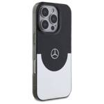 Mercedes MEHMP16X23HBIGK iPhone 16 Pro    Max 6.9" czarny srebrny/black silver hardcase Double Layer BiColor MagSafe