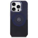 Mercedes MEHMP16X23HBIKV iPhone 16 Pro    Max 6.9" czarny niebieski/black blue hardcase MB Double Layer BiColor MagSafe