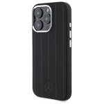 Mercedes MEHMP16X23SUVSK iPhone 16 Pro    Max 6.9" czarny/black hardcase Silicone Vertical Tonal Stripes MagSafe