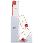 Milky Case silikonowe elastyczne półprzezroczyste etui do iPhone 13 Pro różowy