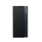 New Sleep Case pokrowiec etui z klapką z funkcją podstawki Samsung Galaxy S22 Ultra czarny