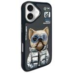 Nimmy etui iPhone 16 6.1" czarny/black    Cool&Cute 2.0 Dog