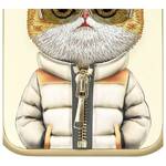 Nimmy etui iPhone 16 6.1" khaki           Cool&Cute 2.0 Cat