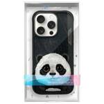 Nimmy etui iPhone 16 Pro 6.3"             czarny/black Big Eyed Pet 2.0 Panda