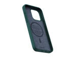 Njord "Salmon Leather MagSafe" Cover for Apple iPhone 14 Plus, green