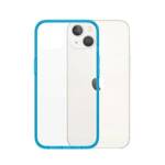 PanzerGlass ClearCase iPhone 13 / 14 / 15 6.1" Antibacterial Military grade Bondi Blue 0331