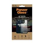 PanzerGlass ClearCase iPhone 13 Mini 5.4" black Antibacterial Military grade SilverBullet 0318