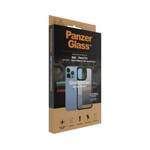 PanzerGlass ClearCase iPhone 13 Pro 6.1" black Antibacterial Military grade SilverBullet 0324