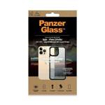 PanzerGlass ClearCase iPhone 13 Pro Max 6.7" black Antibacterial Military grade SilverBullet 0320