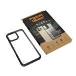 PanzerGlass ClearCase iPhone 13 Pro Max 6.7" black Antibacterial Military grade SilverBullet 0320