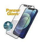 PanzerGlass E2E Microfracture iPhone 12 Mini 5,4" CamSlider Swarovsky Case Friendly AntiBacterial czarny/black