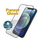 PanzerGlass E2E Super+ iPhone 12 Mini Case Friendly AntiBacterial MicroFracture czarny/black