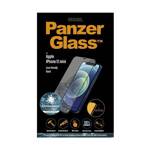 PanzerGlass E2E Super+ iPhone 12 Mini Case Friendly AntiBacterial MicroFracture czarny/black