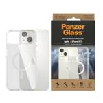 PanzerGlass HardCase iPhone 14 / 15 / 13 6,1" MagSafe Antibacterial Military grade transparent 0409