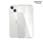 PanzerGlass HardCase iPhone 14 / 15 / 13 6,1" MagSafe Antibacterial Military grade transparent 0409