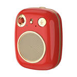 Remax Haley Series bezprzewodowy głośnik bluetooth 5.1 200mAh czerwony (RB-M58)