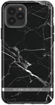 Richmond & Finch Black Marble, iPhone 11, silver details, black