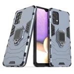 Ring Armor pancerne hybrydowe etui pokrowiec + magnetyczny uchwyt Samsung Galaxy A32 4G niebieski