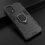 Ring Armor pancerne hybrydowe etui pokrowiec + magnetyczny uchwyt Samsung Galaxy A32 4G niebieski