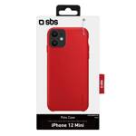 SBS Red Polo One Cover Semi-hard, silk touch, for iPhone 12 mini