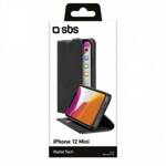 SBS Wallet Tech Case Book-style case with stand function for iPhone 12 Mini