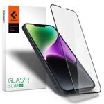 SZKŁO HARTOWANE SPIGEN GLASS FC IPHONE 13 PRO MAX / 14 PLUS / 15 PLUS BLACK