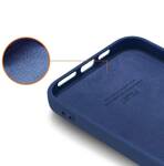 Silicone Case elastyczne silikonowe etui pokrowiec iPhone 13 Pro niebieski