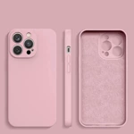 Silicone case etui Samsung Galaxy A14 5G / Galaxy A14 silikonowy pokrowiec różowe