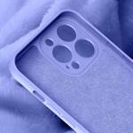 Silicone case etui iPhone 14 Plus silikonowy pokrowiec fioletowe
