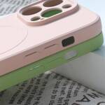 Silikonowe magnetyczne etui iPhone 14 Pro Max Silicone Case Magsafe - ciemnoniebieskie