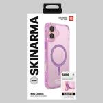 Skinarma etui Saido iPhone 16 Plus 6.7"   Magnetic Charging różowy/pink