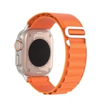 Sportowy pasek ze sprzączką do Apple Watch Ultra / 9 / 8 / 7 / 6 / SE / 5 / 4 / 3 / 2 / 1 (42, 44, 45, 49 mm) Dux Ducis Strap GS Version - pomarańczowy