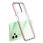 Spring Case etui Realme C35 silikonowy pokrowiec z ramką czarne