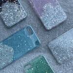 Star Glitter etui pokrowiec do iPhone 13 Pro Max błyszcząca brokatowa obudowa czarny