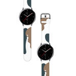 Strap Moro opaska do Samsung Galaxy Watch 42mm silikonowy pasek bransoletka do zegarka wzór 1