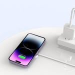 TECH-PROTECT QI15W-A25 MAGNETIC MAGSAFE WIRELESS CHARGER WHITE