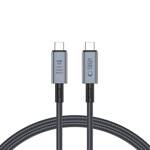 TECH-PROTECT ULTRABOOST MAX USB 4.0 8K 40GBPS TYPE-C CABLE PD240W 100CM GREY