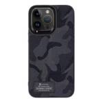 Tactical Camo Troop Cover for Apple iPhone 14 Pro Max Black