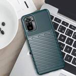 Thunder Case elastyczne pancerne etui pokrowiec Xiaomi Redmi Note 10 / Redmi Note 10S zielony