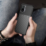 Thunder Case elastyczne pancerne etui pokrowiec Xiaomi Redmi Note 10 / Redmi Note 10S zielony