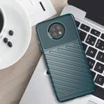 Thunder Case elastyczne pancerne etui pokrowiec Xiaomi Redmi Note 9T 5G zielony