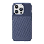 Thunder Case etui iPhone 14 Pro Max pancerny pokrowiec niebieski