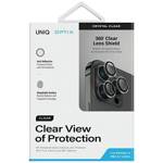 UNIQ Optix Clear Camera Lens Protector iPhone 15 Pro Max 6.7" crystal clear szkło na obiektyw aparatu z aplikatorem