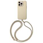 UNIQ etui Coehl Muse iPhone 16 Pro 6.3"   Magnetic Charging kremowy/cream