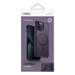 UNIQ etui Combat iPhone 14 Pro Max 6,7" Magclick Charging purpurowy/fig purple