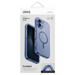 UNIQ etui Combat iPhone 16 Plus 6.7" Magclick Charging niebieski/pearl blue