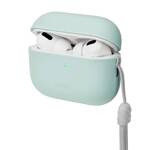 UNIQ etui Lino AirPods Pro 2 gen Silicone (2022/2023) miętowy/mint green