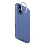 UNIQ etui Lino Hue iPhone 16 6.1" Magclick Charging niebieski/pearl blue